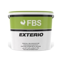 Fbs Exterio Silikonlu Dış Cephe Boyası 20 Kg Antrasit Gri 7016