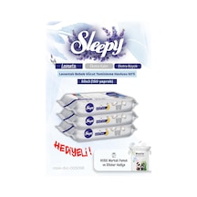 3 'lü Sleepy Lavantalı Bebek Vücut Temizleme Mendili 50'li Ve Rosie Pamuk Tekli