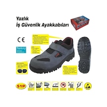 Mey İthalat 414 Yazlık S1 42 No Çelik Burunlu Ayakkabı