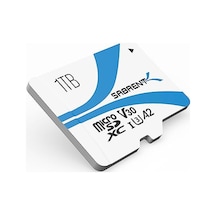 Sabrent Micro Sd Kart 1tb V30, Sd Kart Uhs-ı A2, Hafıza Kartı Microsdxc, Class 10, U3, Full Hd Ve 8k Uhd Kart, 100 Mb/s'ye Kadar Sd-mq30-1tb