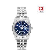 Inspıratıon Jwl04105 Sellita Sw100, 25 Jewels Otomatik Mekanizmalı, Swiss Made Kadın Kol Saati Gümüş