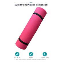 50x140 Cm Pilates Yoga Matı 6 Mm Çok Renkli