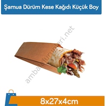 Şamua Dürüm Kese Kağıdı Küçük Boy 8X27X4 Cm 10 Kg