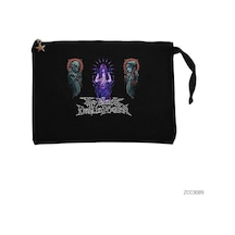 Zepplin Giyim The Black Dahlia Murder Human Body Siyah Clutch Astarlı Cüzdan Siyah
