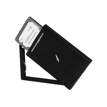 Frisby FHC-2540B 2.5" SATA USB 3.0 Alüminyum HDD Kutu Siyah