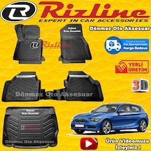 Bmw F20 1 Seri 3D Paspas+Bagaj Havuz Siyah 2011-2015 Arasırizline