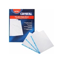 Noki Poşet Dosya Cristal Mavi Şerit Tekli - 20 Adet 1
