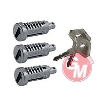 Gua Kapı Kilit Şifre Takımı 3 Lü Set Renault R12 Toros 41629 7701348432