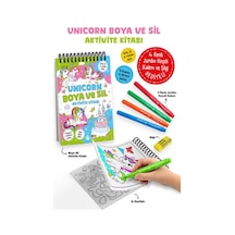 Unicorn Boya Ve Sil Aktivite Kitabı 3 Yaş + Bigkids Yayınları