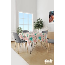 Pastel Çiçek Ve Yaprak