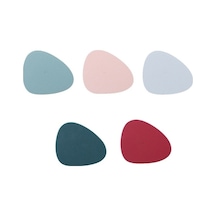 Ankatek Yalıtım Ve Tencere Sones Silikon Şeklinde Mutfak Matı Matı Masa Dokulu Deri Damla Bardak Adet 10 Pj Yeşil Yeşil