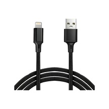 Vcom Cu253 Lightning To Usb 3m 10w 5v-2a Örgülü Şarj Kablosu