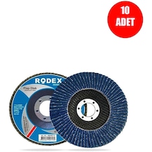 10 ADET RZB0815 Zirkonyum Oksit Flap Disk (Aşındırıcı) 115mm