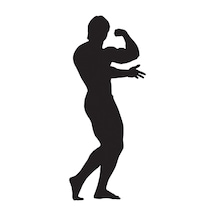 Body Gym Folyo Sticker Derstv1090 80cm Uzunluk Siyah