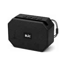 Blic Bls-89 Bluetooth 5.4 Taşınabilir Kablosuz Hoparlör 6w Rms Telefon Standlı 1200mah Usb Tf Kart Askılı Siyah-14821