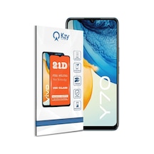 Vivo Y70 Tam Kaplayan 21D Temperli Ekran Koruyucu Cam (525490294) 20 Tl Fark Ile Apple Uyumlu iPhone Hızlı Şarj Kablosu