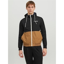 Jjerush Hood Bomber Noos Black-black Siyah
