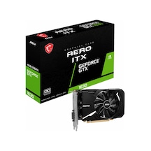 Msi NVIDIA GeForce GTX 1630 Aero ITX 4G OC 4 GB GDDR6 64 GB Bit Ekran Kartı Msi NVIDIA GeForce GTX 1630 Aero ITX 4G OC 4 GB GDDR6 64 GB Bit Ekran Kartı