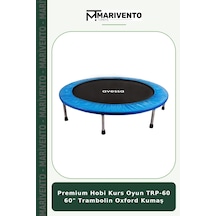 Premium Hobi Kurs Oyun Trp-60 60" Trambolin Oxford Kumaş Çok Renkli