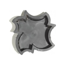 Plastik Parke Taşı Kalıbı Tekli Tango 6 Cm (10 Adet)