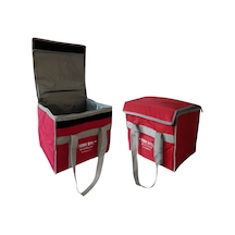 Termbag Katlanabilir 36 Litre Buzluk Termal Termos Çanta Kırmızı