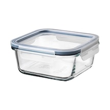 Ikea 365+ Cam Saklama Kabı Plastik Kapaklı Kare 600 ML