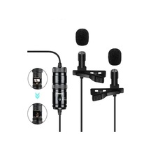 König K-Ym04d Youtuber Telefon Çift Yaka Mikrofonu