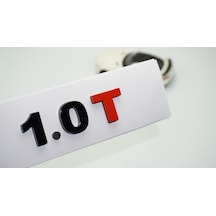 Dk Tuning 1.0t Bagaj Siyah Kırmızı Yazı Logo Volkswagen İle Uyuml