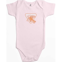 Zepplin Giyim Triumph Tiger Troop Pembe Bebek Body Zıbın