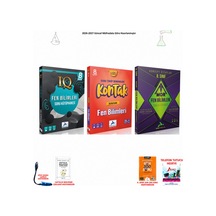 Paraf 8. Sınıf Lgs Fen Bilimleri Iq+kontakt+mor 3 Kitap Seti