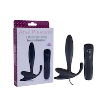 Hızlı Express Anal Pleasure 7 Çeşit Titreşimli Zenci Anal Vibratör Plug