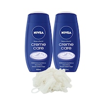 Nivea Creme Care Duş Jeli 2 x 400 ML + Lif Hediye