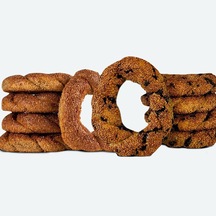 5 Ad.Siyez Unlu Susamlı + 5 Ad.D.Çikolatalı Simit