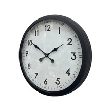 Zentime 60 Cm Siyah Modern Duvar Saati Çok Renkli