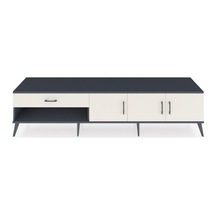 Hyperion Tv Ünitesi 2 Raflı Tek Çekmeceli 3 Kapaklı 220x44x51 Antrasit-aytaşı Aytası/aytası - Antrasıt