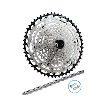 Shimano Slx Cs-m7100 10/45+cn-m7100 12'li Kaset Zincir Seti Siyah