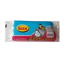 Ögem Küçük Boy Çöp Torbası 5 Adet Beyaz 40 x 50 CM