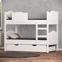 Garaj Home Nefes Yavrulu 90x190 Ranza - Beyaz Diğer