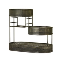 Homyl Meyve Sepet Tepsisi Ekmek Sepeti Sebze Rafı Sebzesi Soğan Siyah