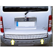 Ebal Otomotiv Dodge Nitro Krom Arka Tampon Koruma Eşiği 2007 Üzeri P. Çelik