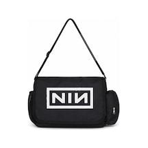 Sevbano Nin Rock Metal Müzik Grubu Baskılı Unisex Okul,spor,ofis Çok Amaç Siyah