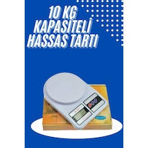 Yeni Nesil Taşınabilir Dijital Hassas Mutfak Tartısı Mutfak Terazisi Hassas Ölçüm 10 Kg Çok Renkli 87495728