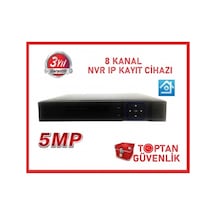 5 Mp Destekli 8 Kanal Nvr Ip Kamera Kayıt Cihazı Arna-4805