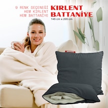 Xpermate Tv Battaniye Yastık Welsoft Battaniye 145x205 Antrasit