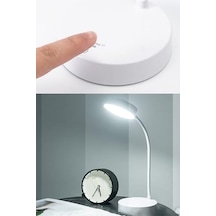 Yeni Nesil Şarjlı Masa Lambası Akrobatik Renk Seçenekli 20 Ledli Dokunmatik Flexible Lamba .