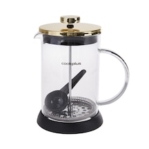 Cookplus Coffee Bean Borosilikat Cam French Press Gold 800 ML