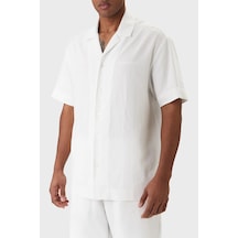 Emporio Armani Erkek Gömlek Em000593 Af20590 U0002 Beyaz Beyaz