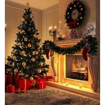 Luxury Series 150 Cm 60 Adet Süslü Ve Işıklı Yılbaşı Çam Ağacı