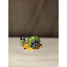 Swarovski Taşlı Salyangoz Mücevherlik / Dekoratif Biblo