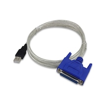 AoGo USB 2.0 25 Pin DB25 Dişi Paralel Port Kablosu 150 CM